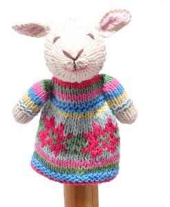 Toddler Finger Puppet - Lucy Lamb