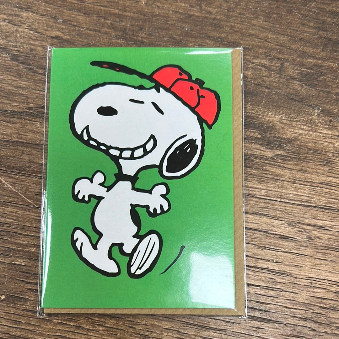 Snoopy Mini Card - Hat