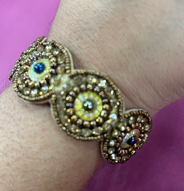 Gold Beaded Bracelet