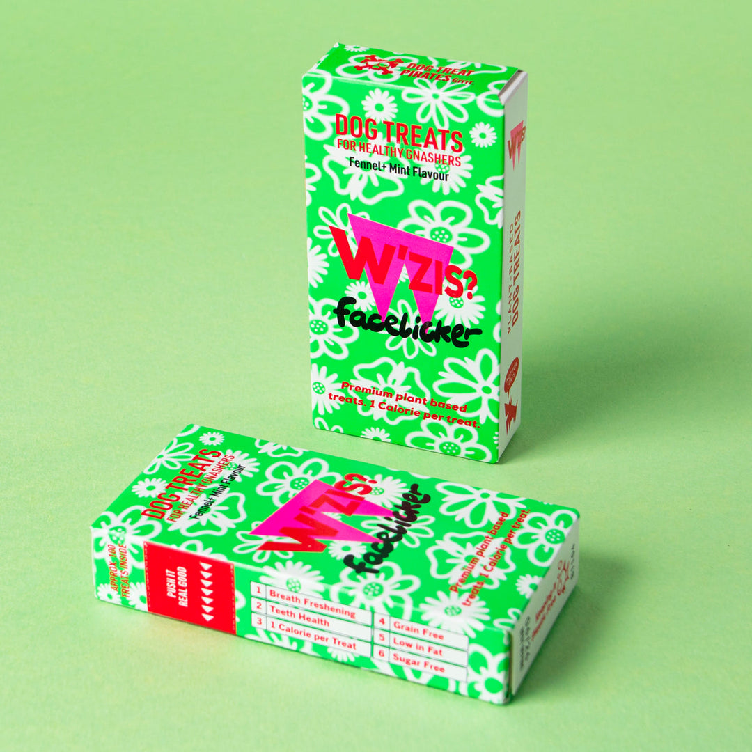 Facelicker Dental Dog Treats In  Box