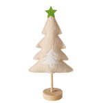 Fabric Christmas Tree Standing Decoration 31.5cm