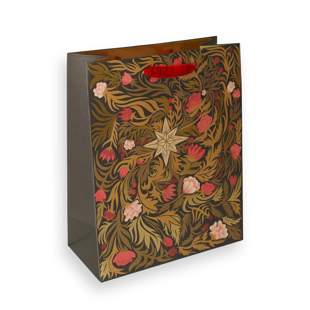 Festive Star Gift Bag-Large Portrait