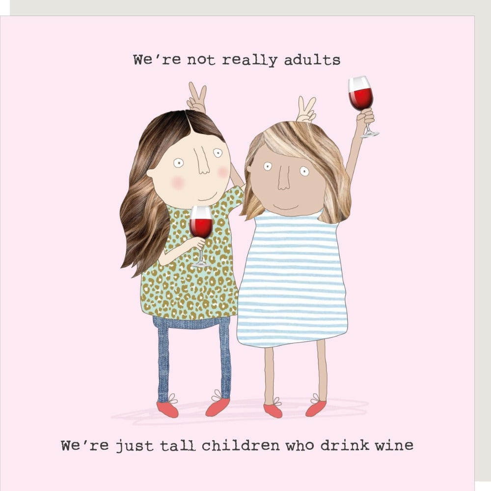 Drink Wine Greeting Card