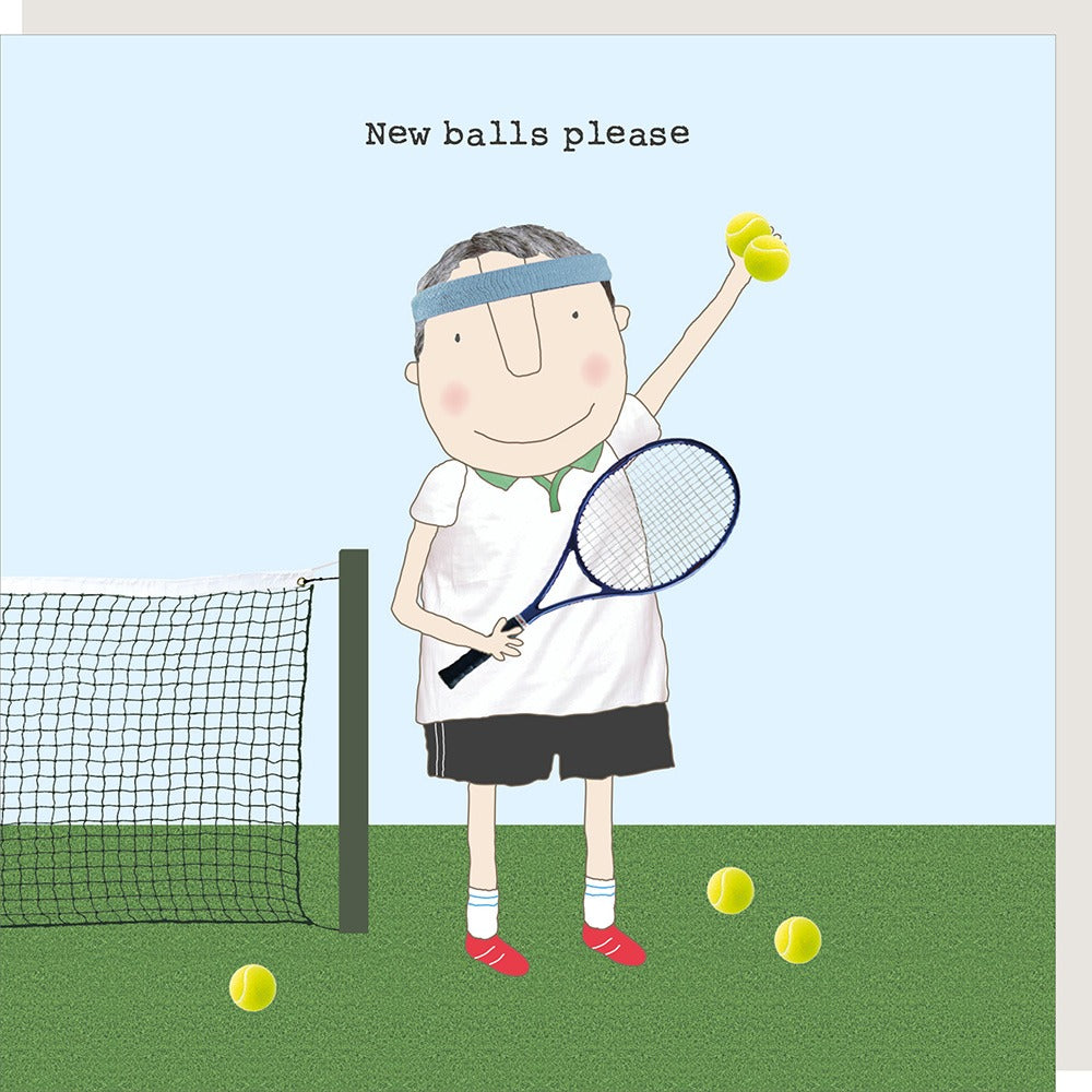 New Balls Greeting Card