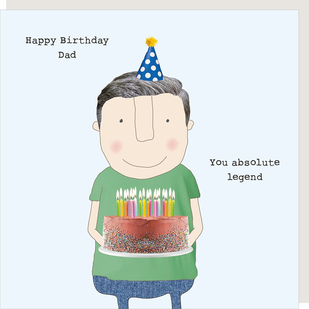 Legend Dad Birthday Card