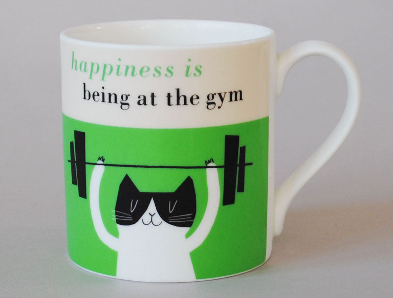 Happiness Is Being At The Gym - Green