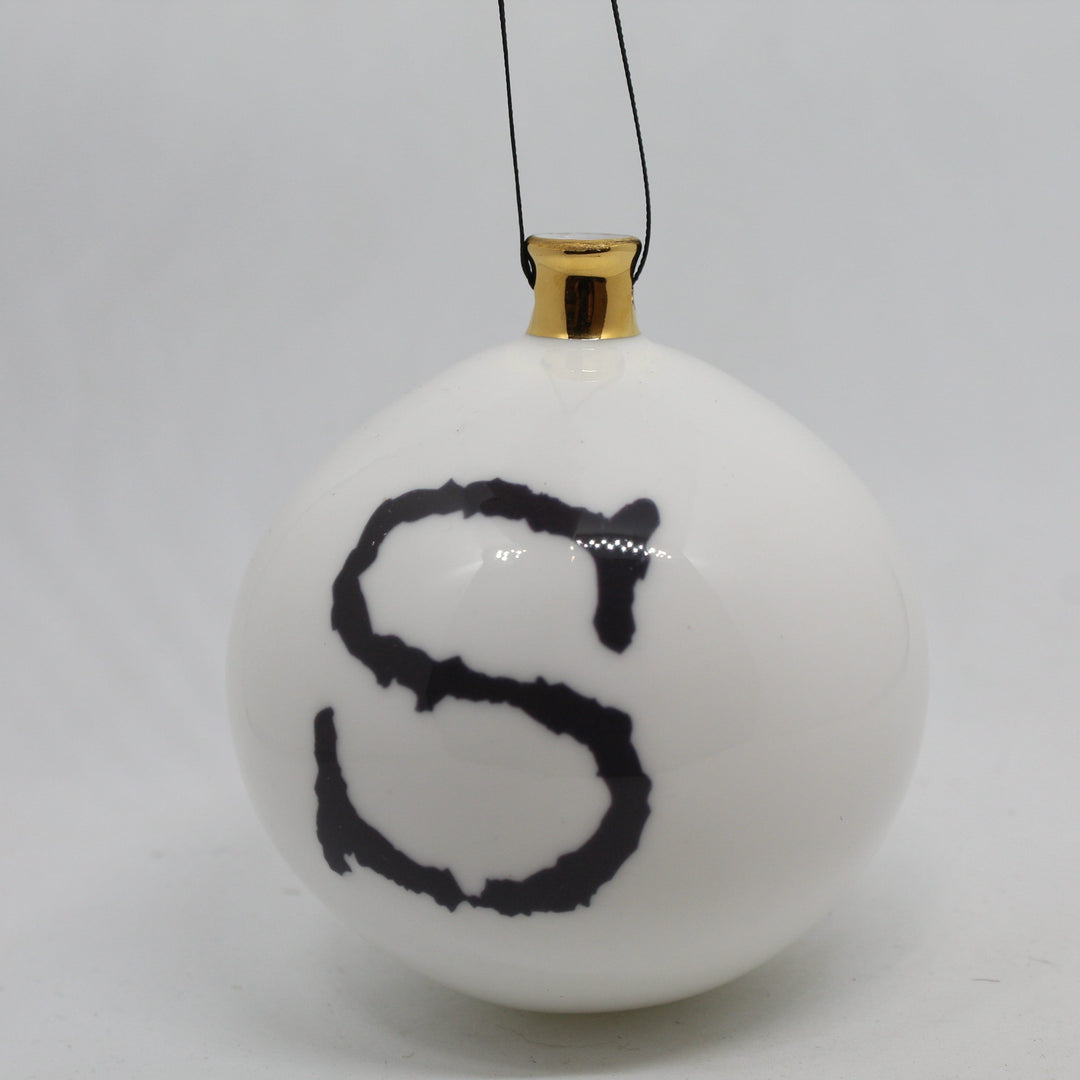 S for Santa Baubles