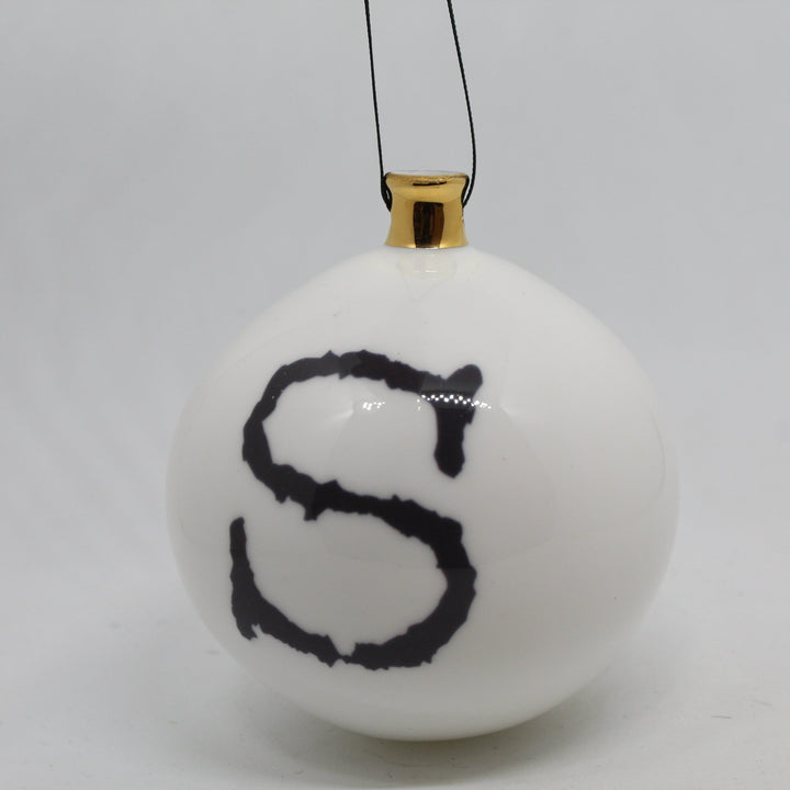 S for Santa Baubles