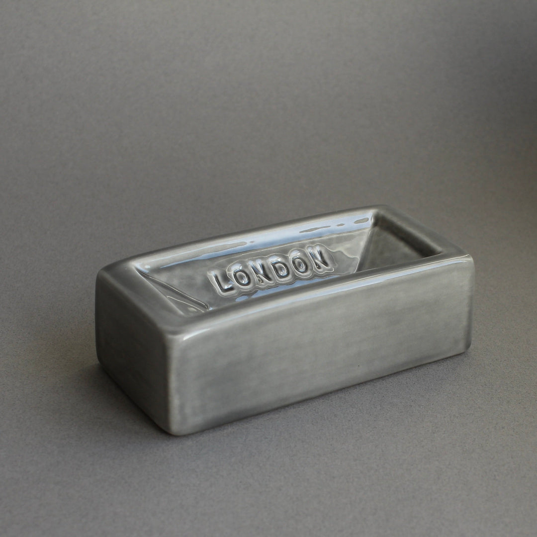 London Brick Soap Dish - Grey