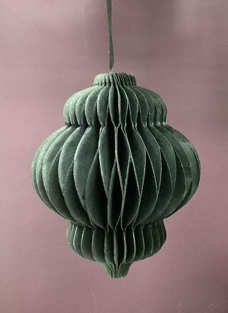 Bubbly Honeycombe Hanging Decoration - Black