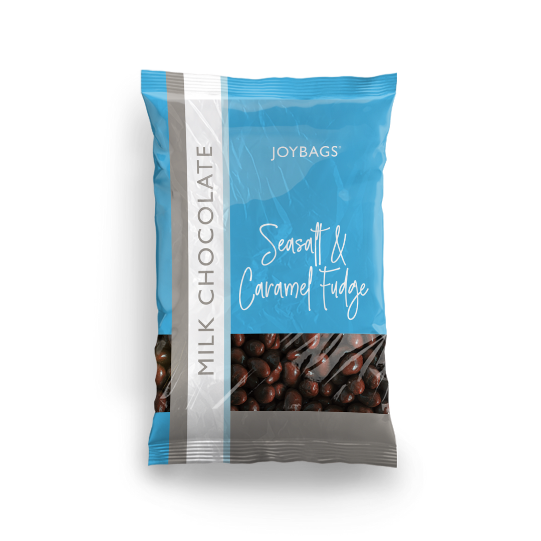 Milk Chocolate Sea Salt And Caramel Fudge - Bag