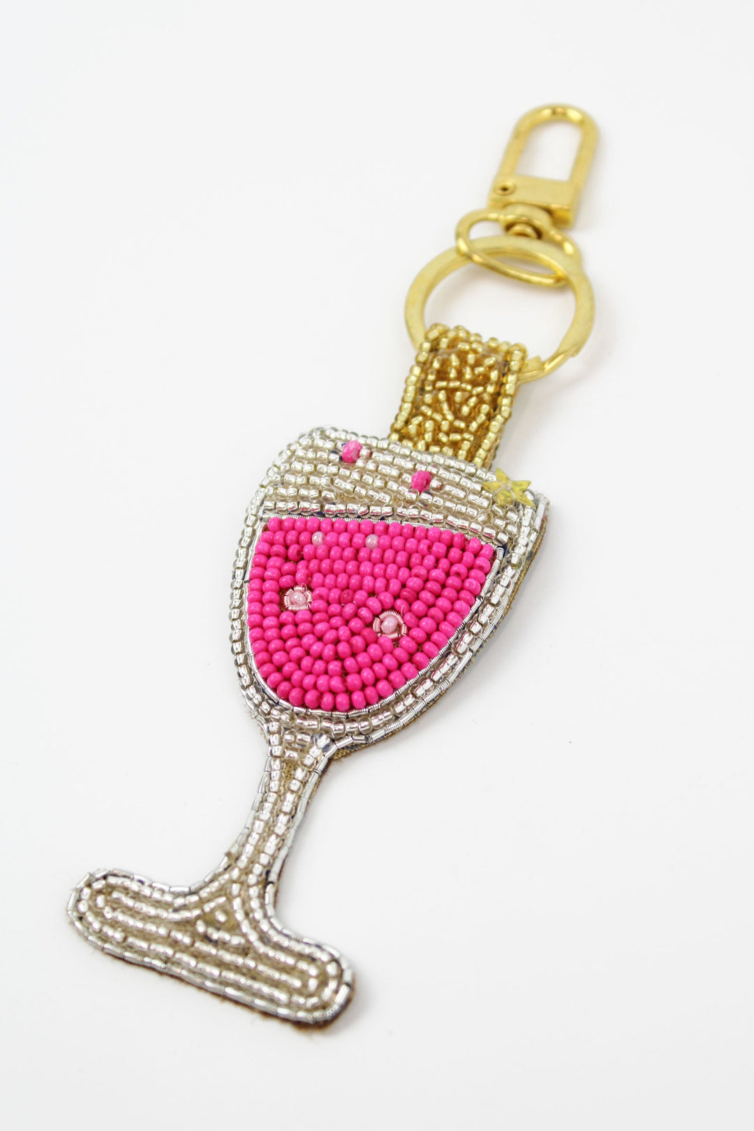 Pink Fizz Keyring