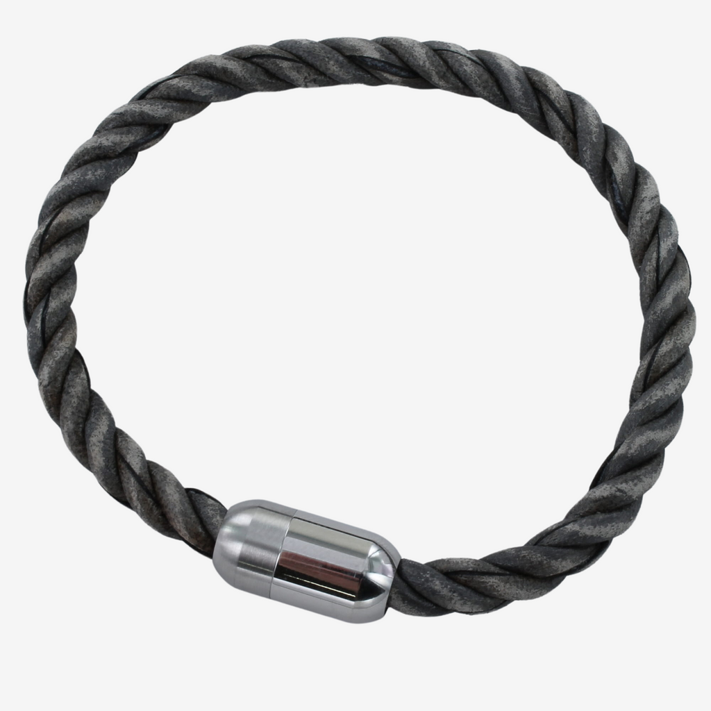 Bond Twisted Leather Bracelet