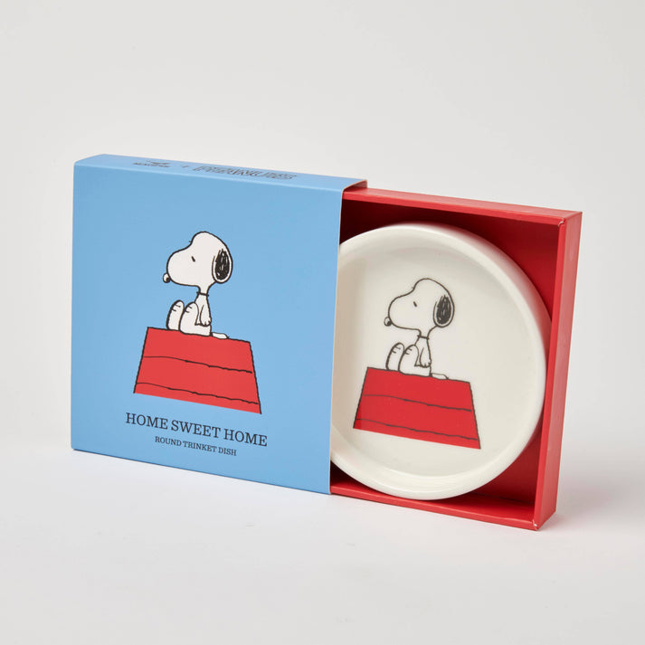 Peanuts Snoopy Trinket Tray - Home Sweet Home