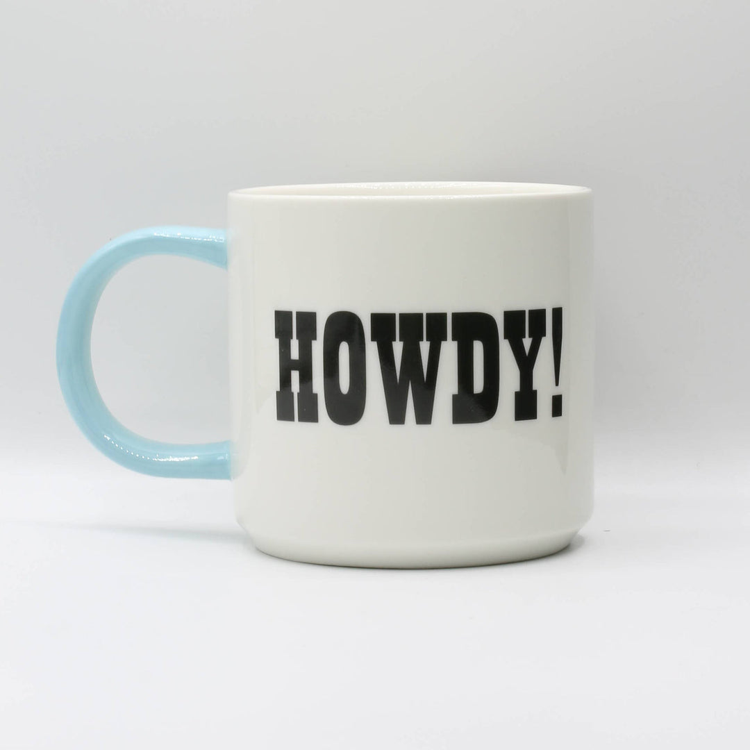 Howdy Peanuts Snoopy Mug