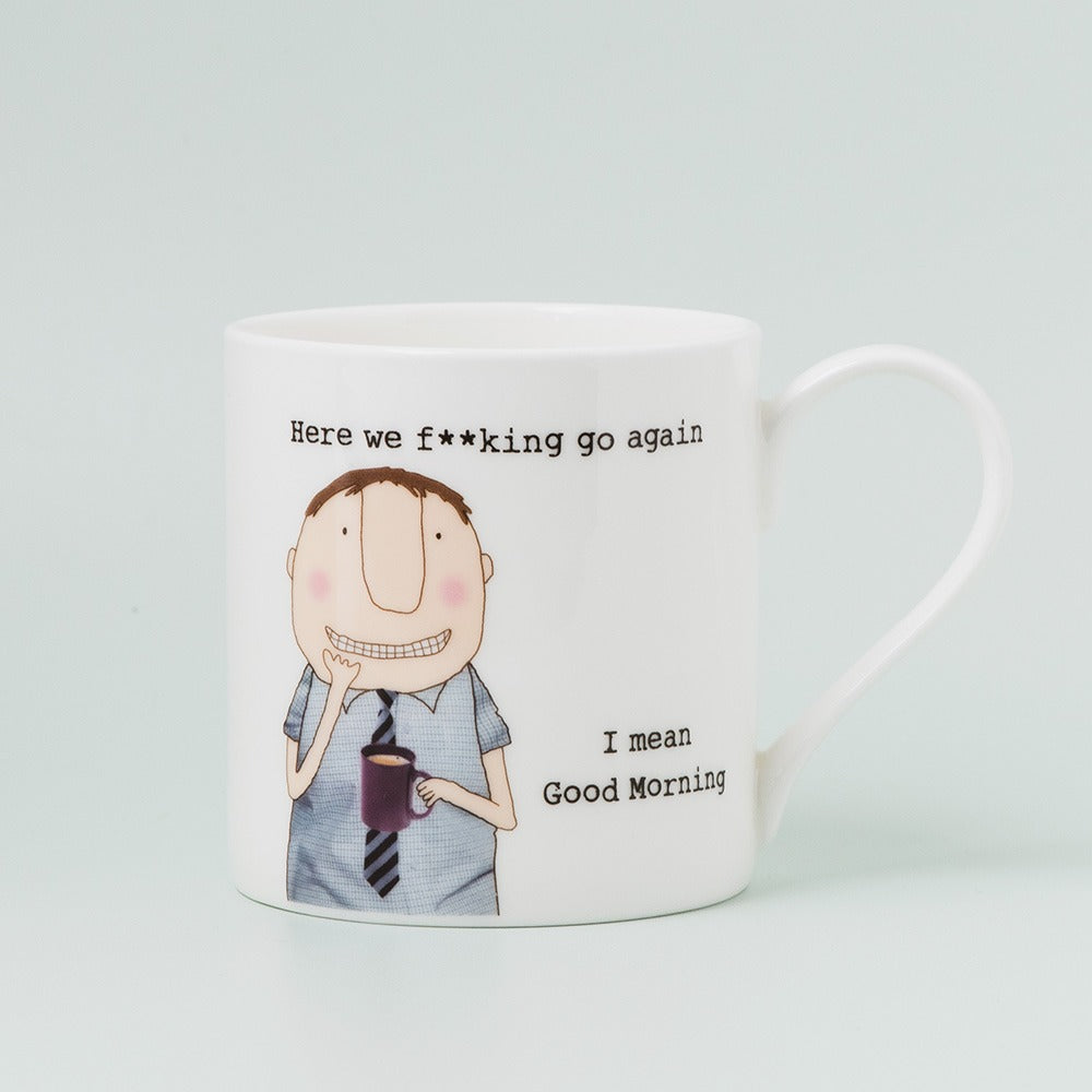 Here We Go China Mug - Boy
