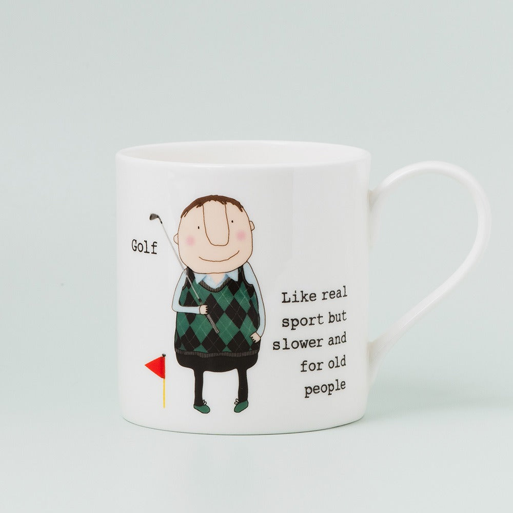 Golf China Mug
