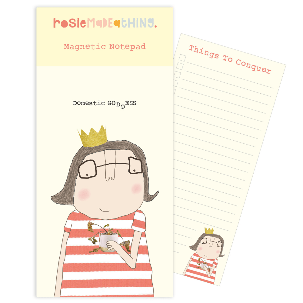 Magnetic Notepad - Domestic Goddess