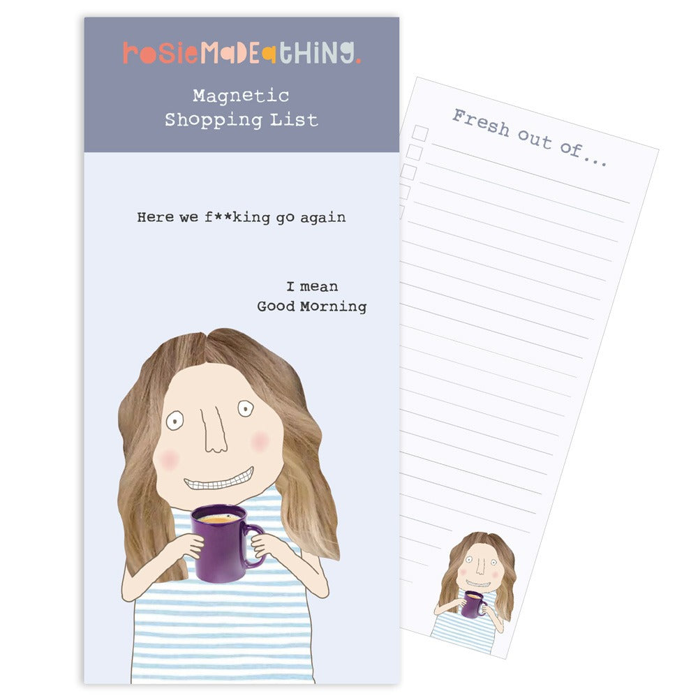 Magnetic Notepad - Here We Go