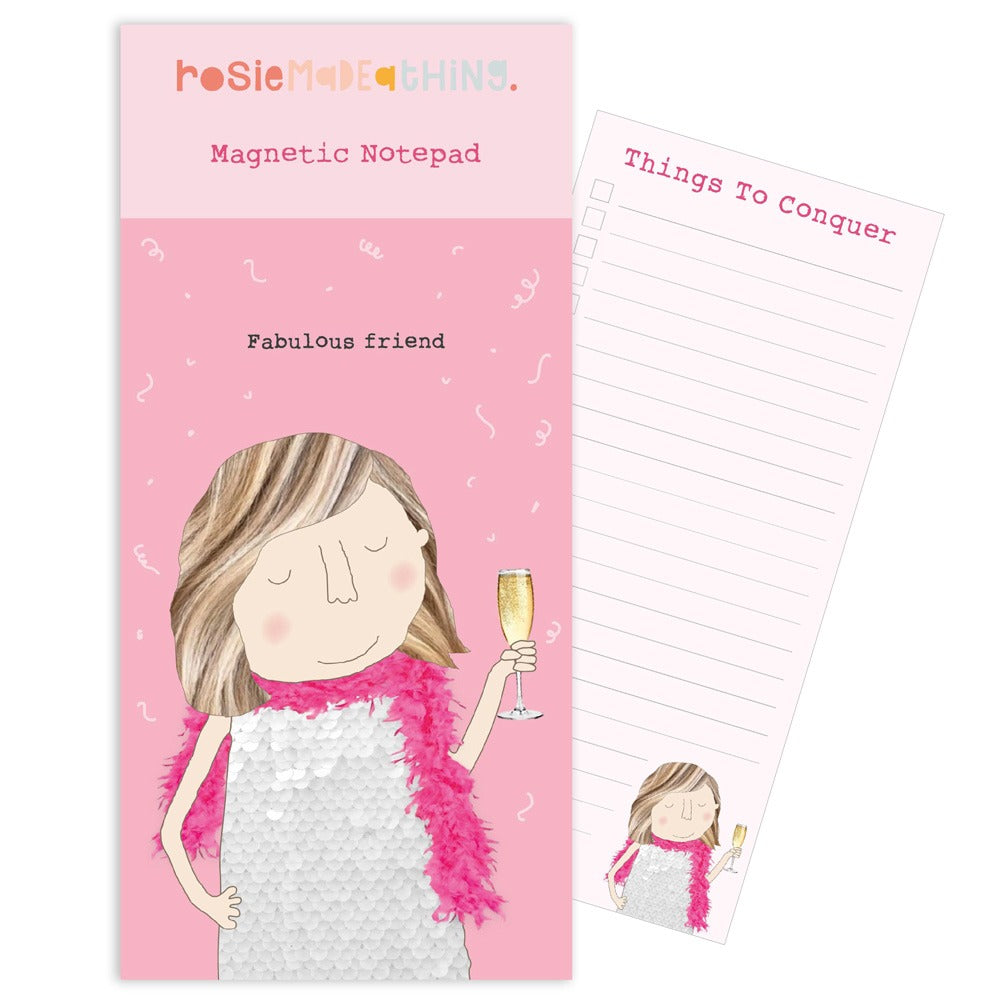 Magnetic Notepad - Fabulous Friend