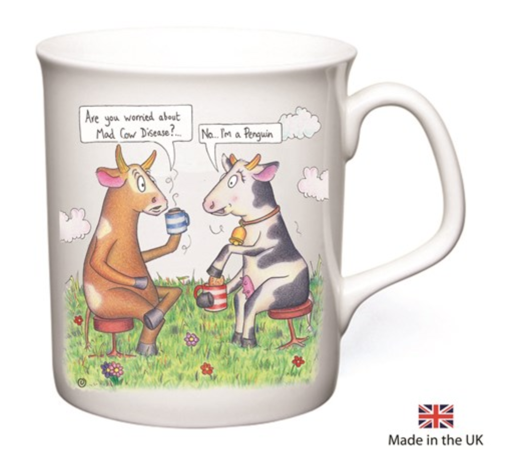 Mad Cow China Mug