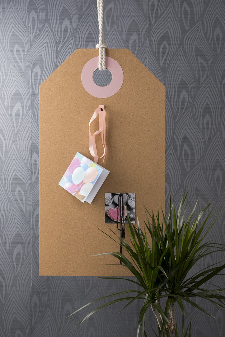 Large Memo Board Tag - Pink