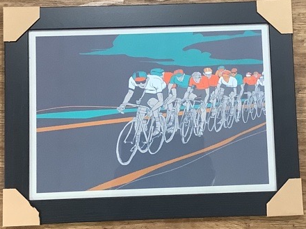 Going for a Spin - A3 Framed Print
