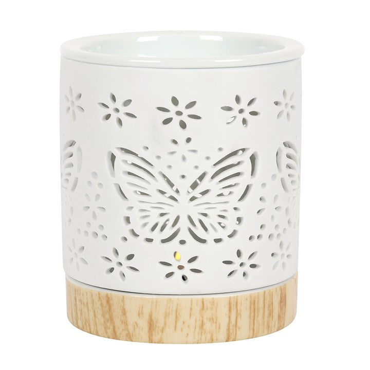 Ceramic Butterfly Wax Melter/Oil Burner