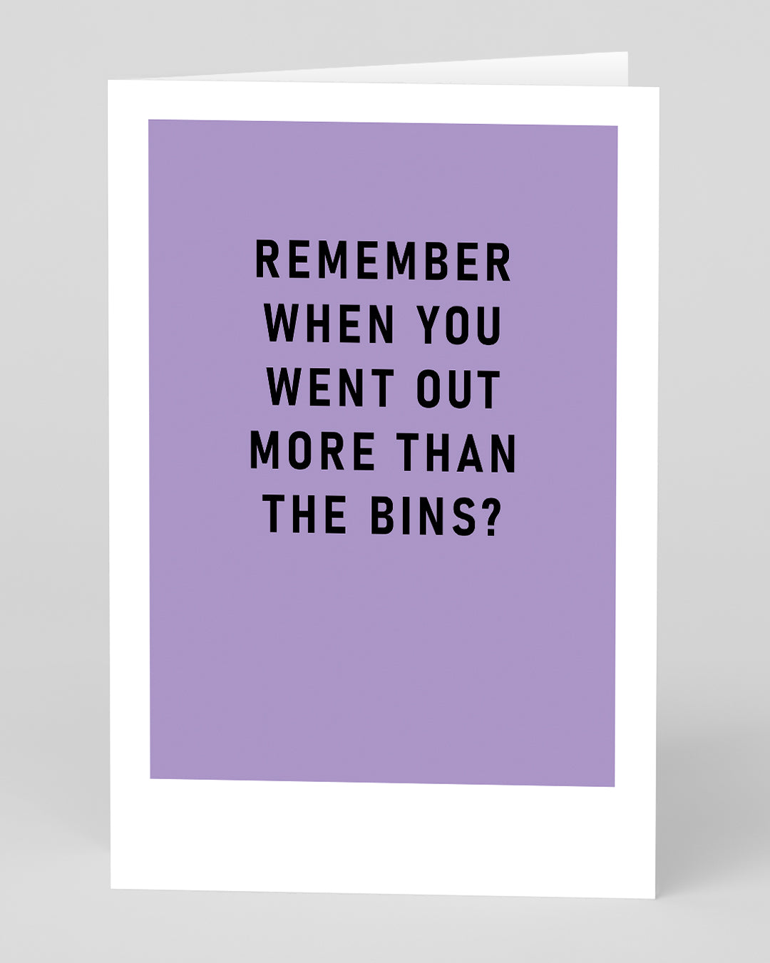 Remember When - Bins