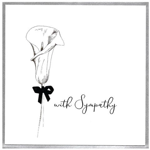 With Sympathy Lily
