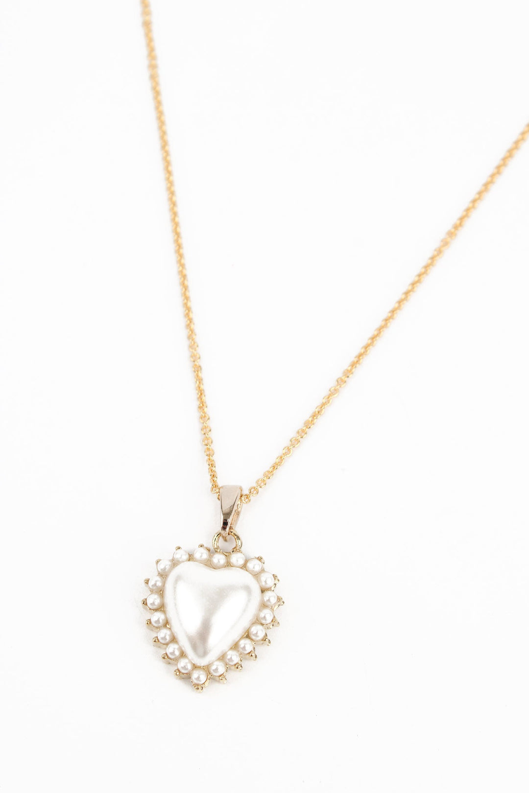 Pearl Heart Necklace