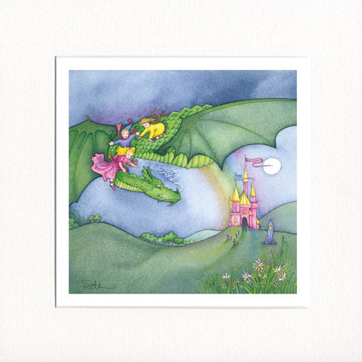 The Enchanted Kingdom -  Mounted Print