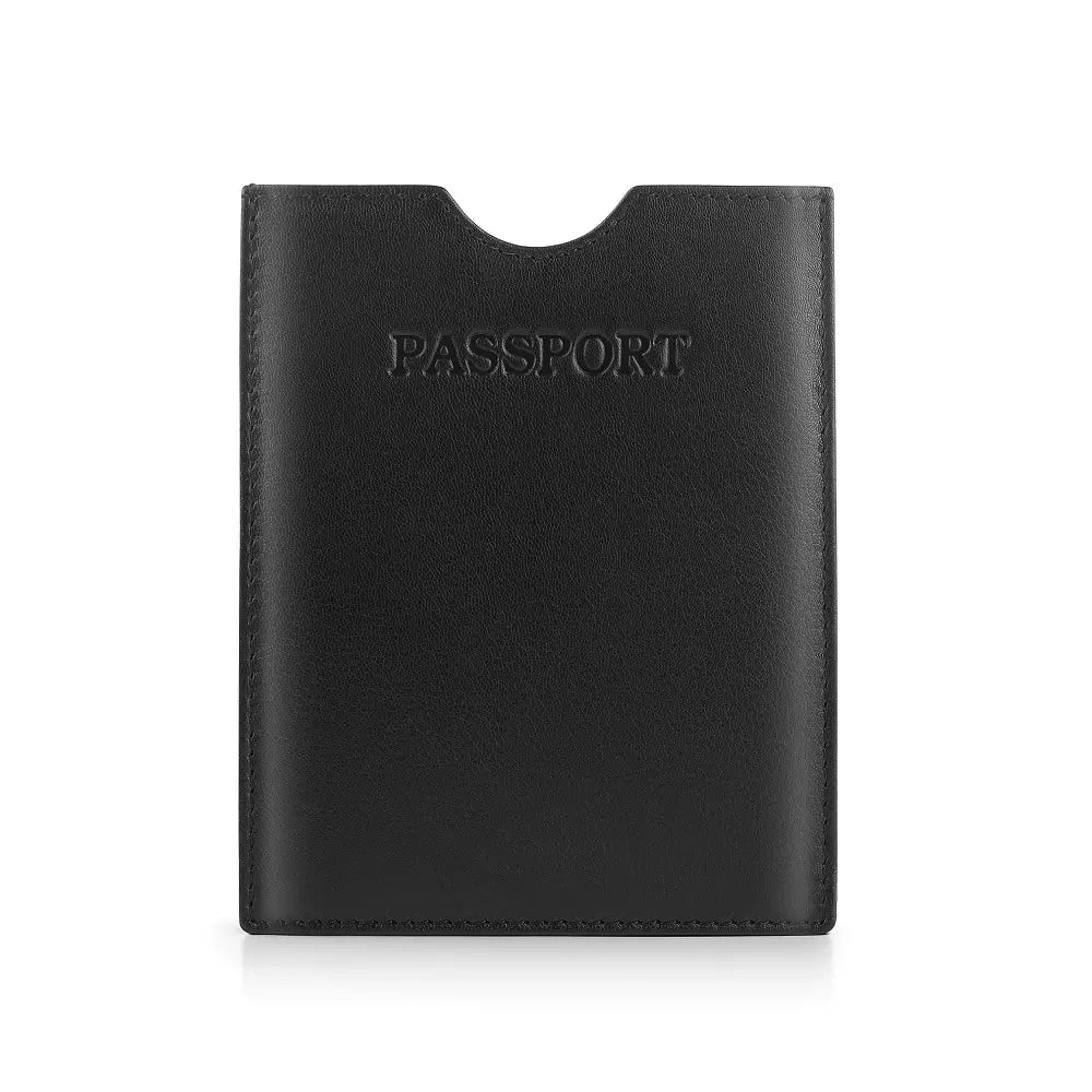 Passport Sleeve RFID Safe - Black