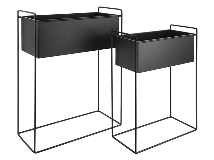 Black Iron Planter