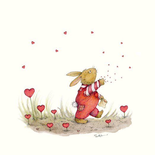 Sowing The Seeds Greeting Card