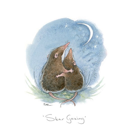 Star Gazing Greeting Card