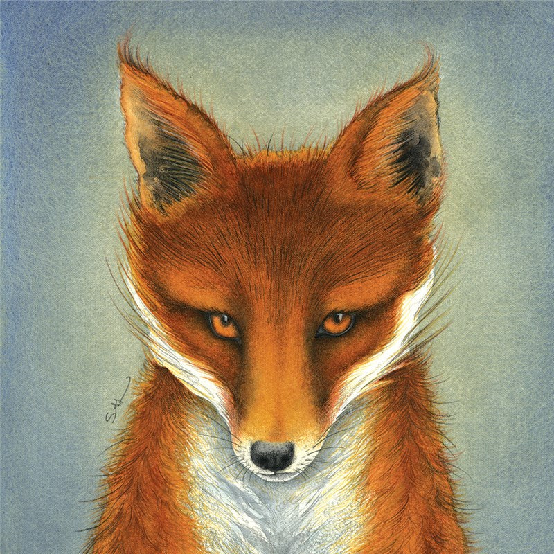 The Fox Cub Greeting card