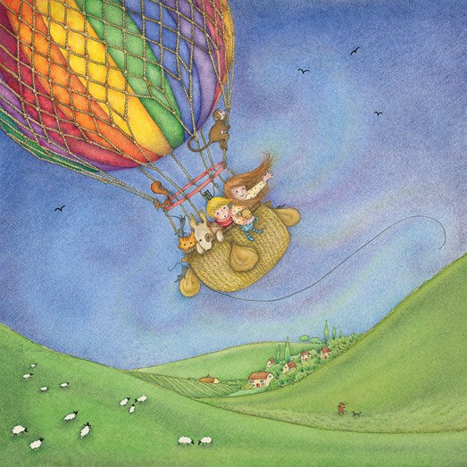 Flying with the Birds Card