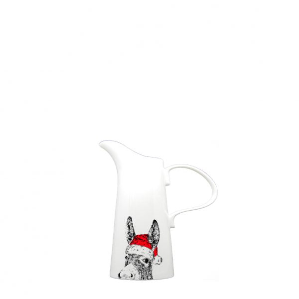 Christmas Donkey Bone China Jug