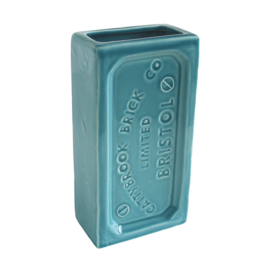 Bristol Brick Vase - Turquoise