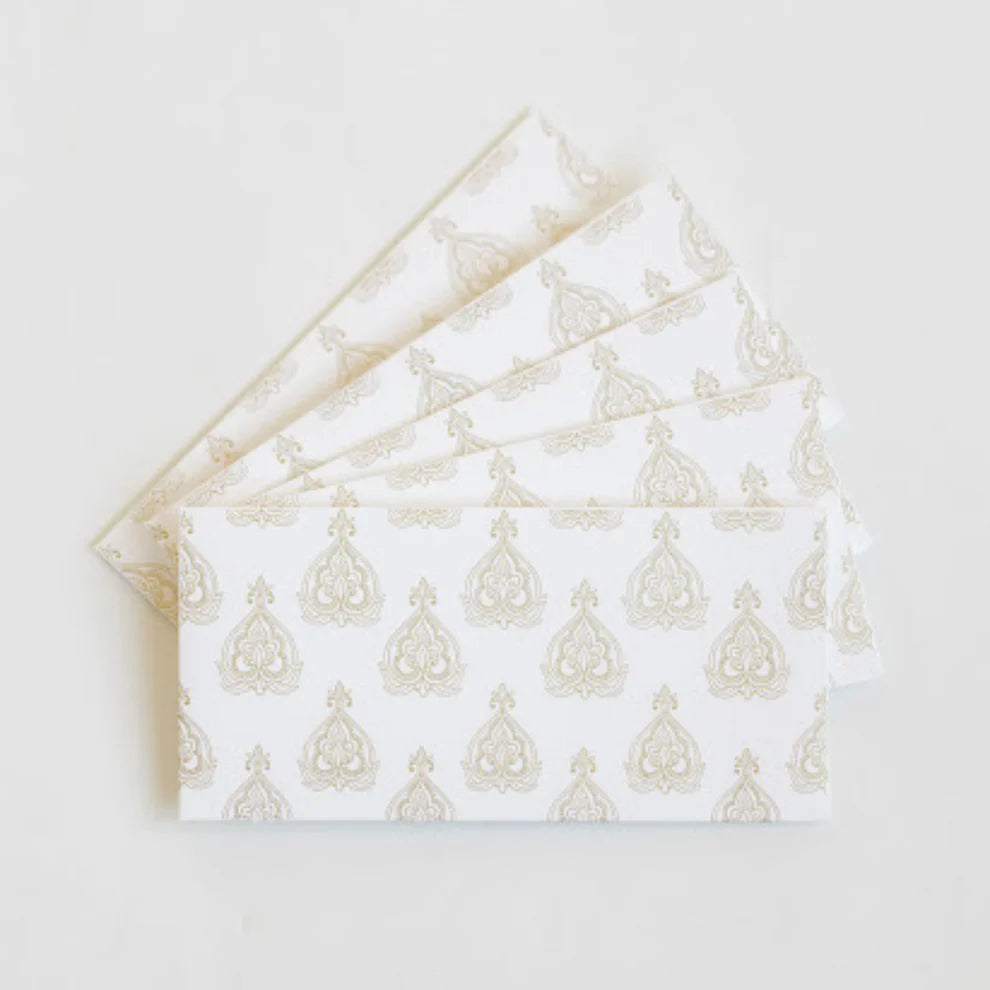 Money Gift Envelopes - Mughal White