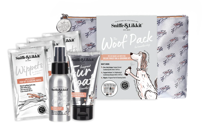 The Woofpack Dog Grooming Products, Deluxe zip-up Bag