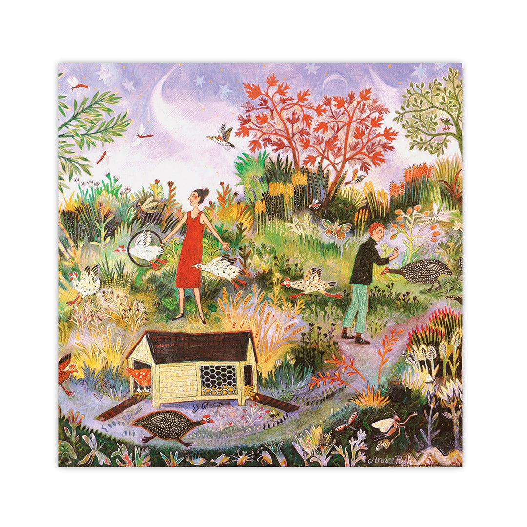 One, Two, Three Greetings Card