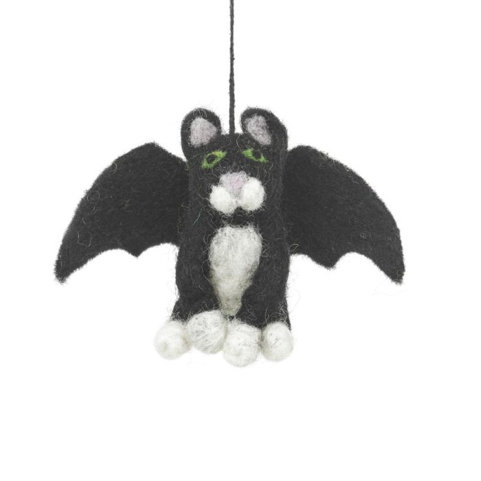 Batty Catty Felt Hanging Decoration