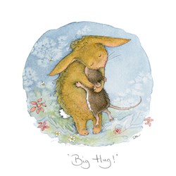 Big Hug Greeting Card