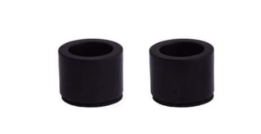Taper Candle Holders -Matt Black Pack of 2