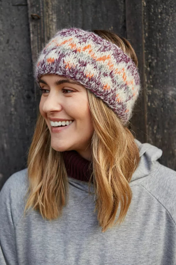 Totnes Headband - Damson