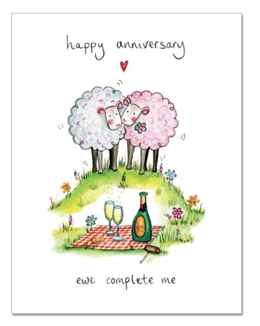 Ewe Complete Me Anniversary Card
