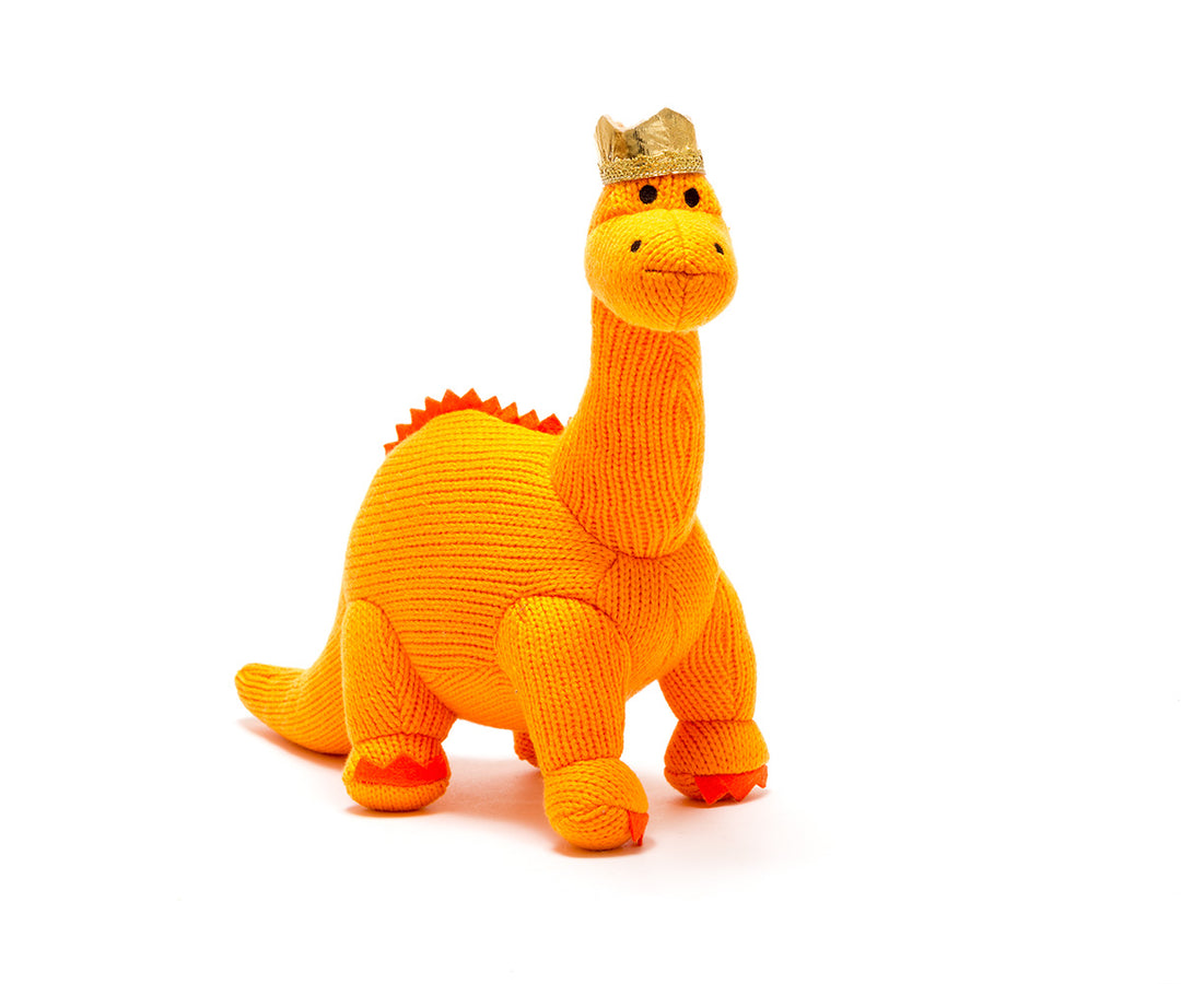 Dippy The Duchess Diplodocus Toy - Orange