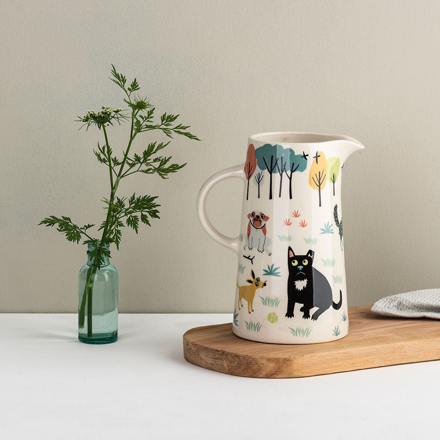 Tall Jug - Dog